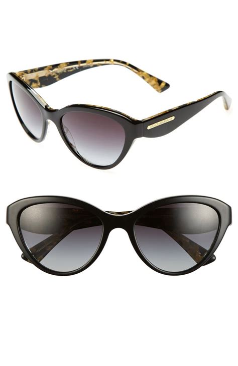 dolce gabbana sonnenbrille cat eye|Dolce&Gabbana 55mm Cat Eye Sunglasses .